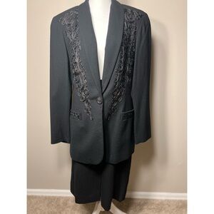 Vintage Rodier Skirt & Blazer Set